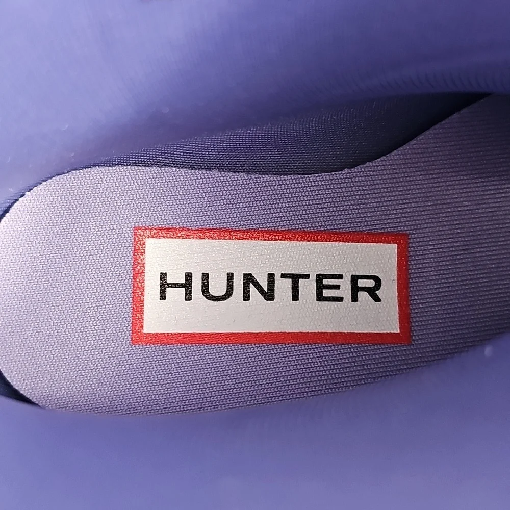 NIB Hunter Toddler First Classic Nebula Rain Boots Iridescent Purple Lavender 5